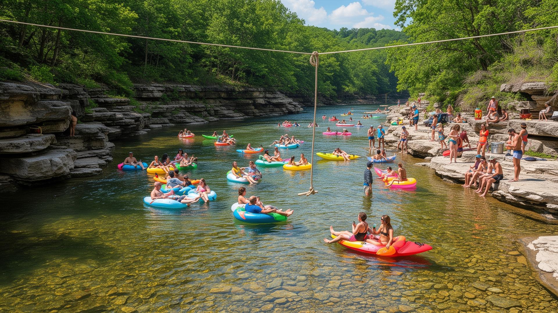 Elk Riser Elk River Float Trips & Conditions | MoFloats